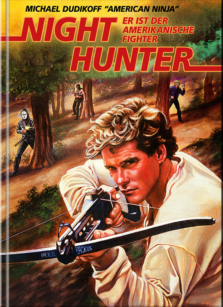 Night Hunter (Blu-Ray+2DVDs) - Cover B - Mediabook - Limited 222 Edition - Uncut Night Hunter (Blu-Ray+2DVDs) - Cover B - Mediabook - Limited 222 Edition - Uncut