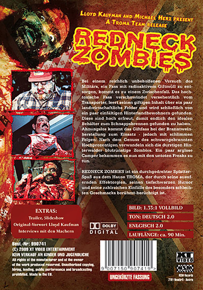 Redneck Zombies - kleine Hartbox
