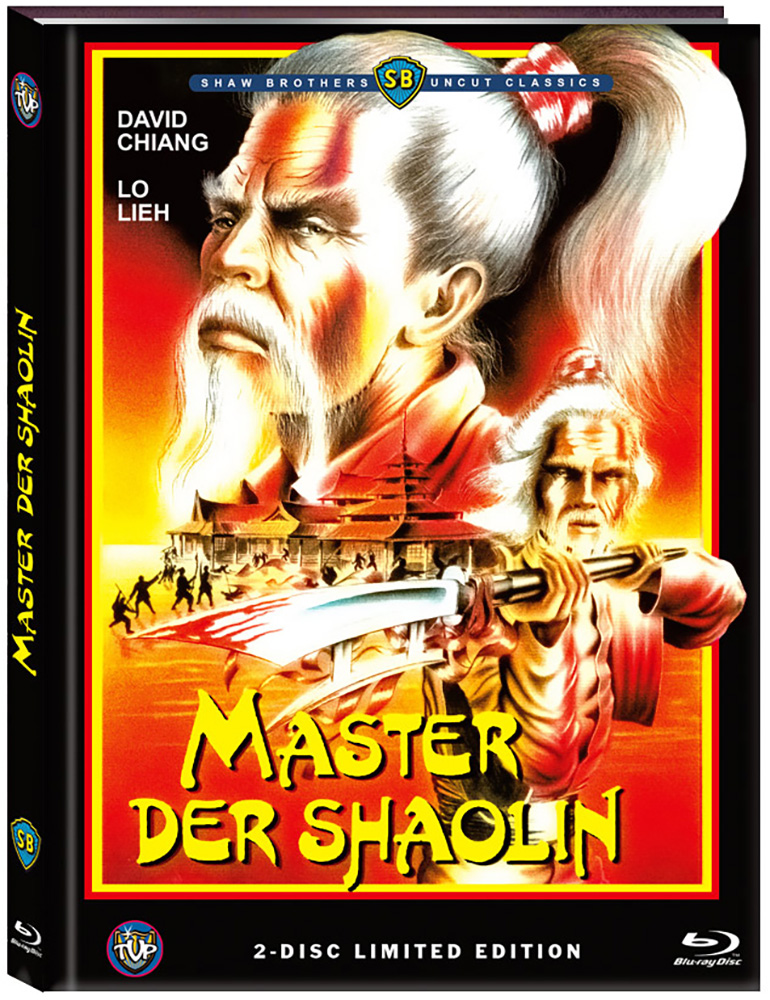 Master der Shaolin (1979) (Blu-Ray+DVD) - Cover B - Mediabook - Limited 333 Edition