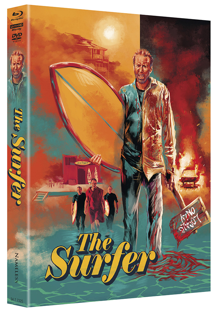The Surfer (4K UHD+Blu-ray+DVD) - Cover D - Mediabook - Limited 333 Edition The Surfer (4K UHD+Blu-ray+DVD) - Cover D - Mediabook - Limited 333 Edition