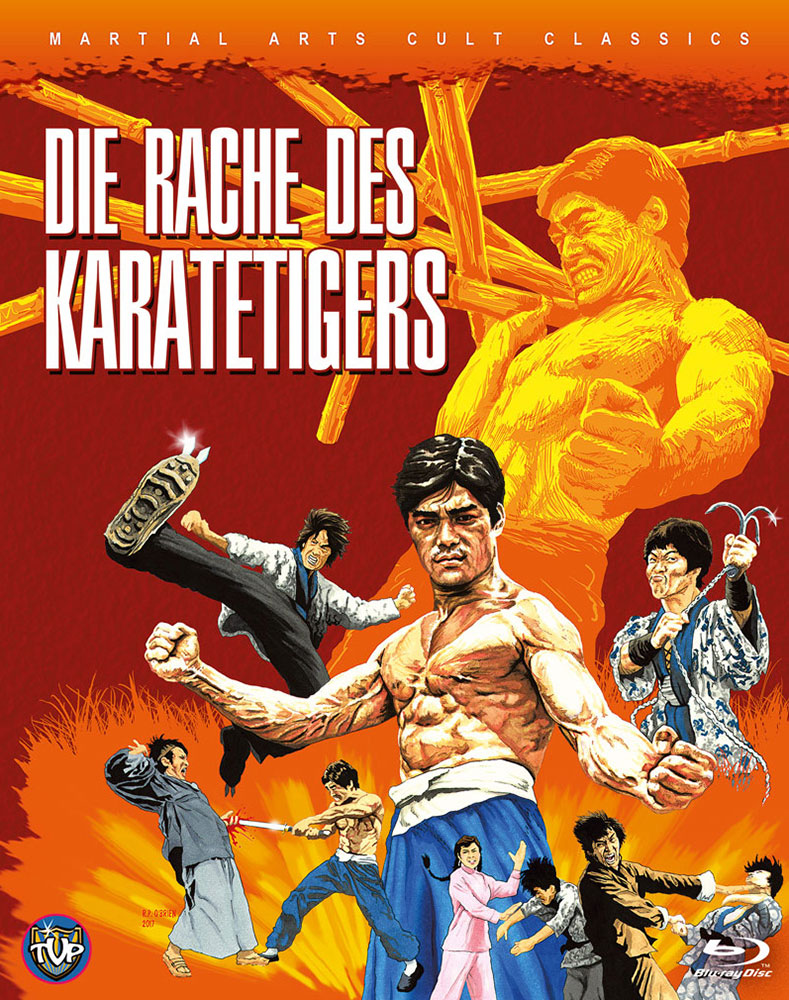Die Rache des Karatetigers (Blu-Ray) - BD Hartbox - Limited 250 Edition - Uncut