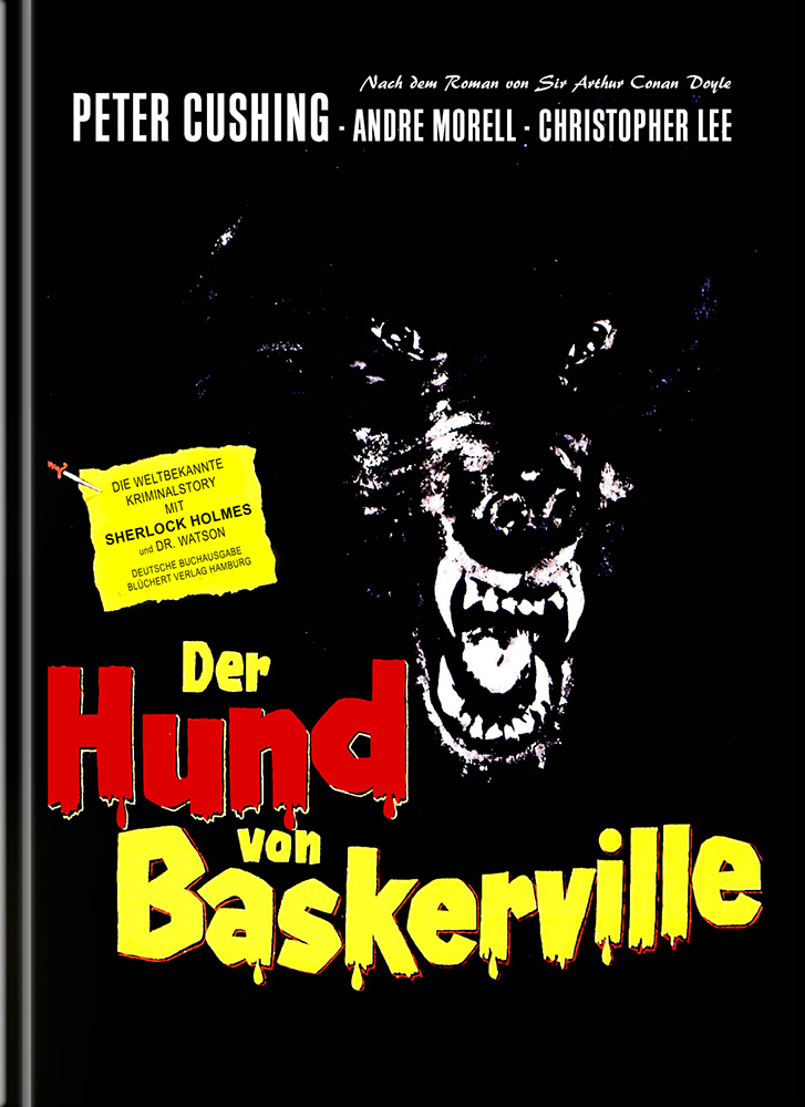 Der Hund von Baskerville (1959) (Blu-Ray+DVD) - Cover B - Mediabook - Limited 111 Edition - Remastered Der Hund von Baskerville (1959) (Blu-Ray+DVD) - Cover B - Mediabook - Limited 111 Edition - Remastered
