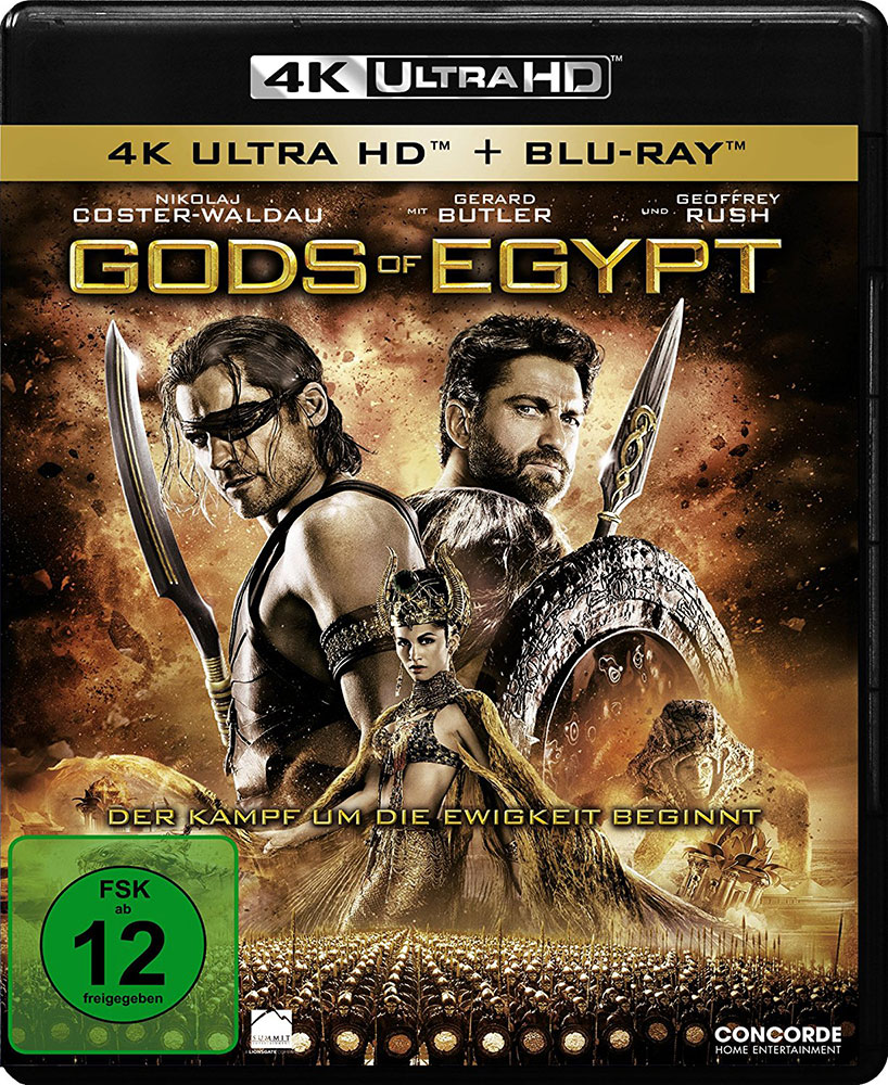 Gods Of Egypt (4K UHD+Blu-Ray)