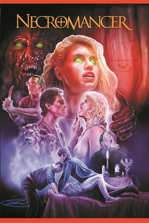 Necromancer - Das Tor zur Hölle (Blu-Ray) - Cover B - große Hartbox - Limited 50 Edition