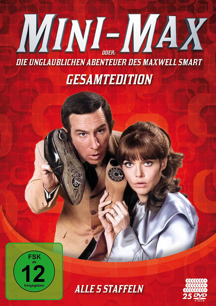 Mini-Max oder: Die unglaublichen Abenteuer des Maxwell Smart - Komplettbox (25DVD) Mini-Max oder: Die unglaublichen Abenteuer des Maxwell Smart - Komplettbox (25DVD)