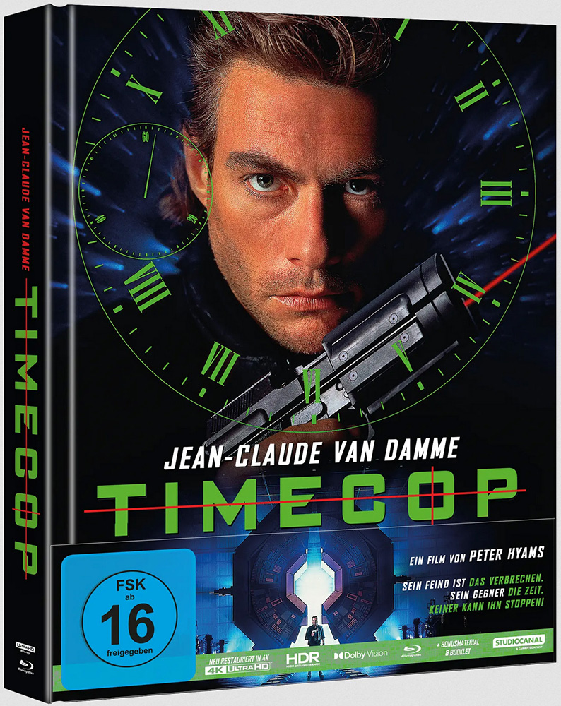 Timecop (4K UHD+Blu-Ray) - Mediabook - Limited Edition Timecop (4K UHD+Blu-Ray) - Mediabook - Limited Edition