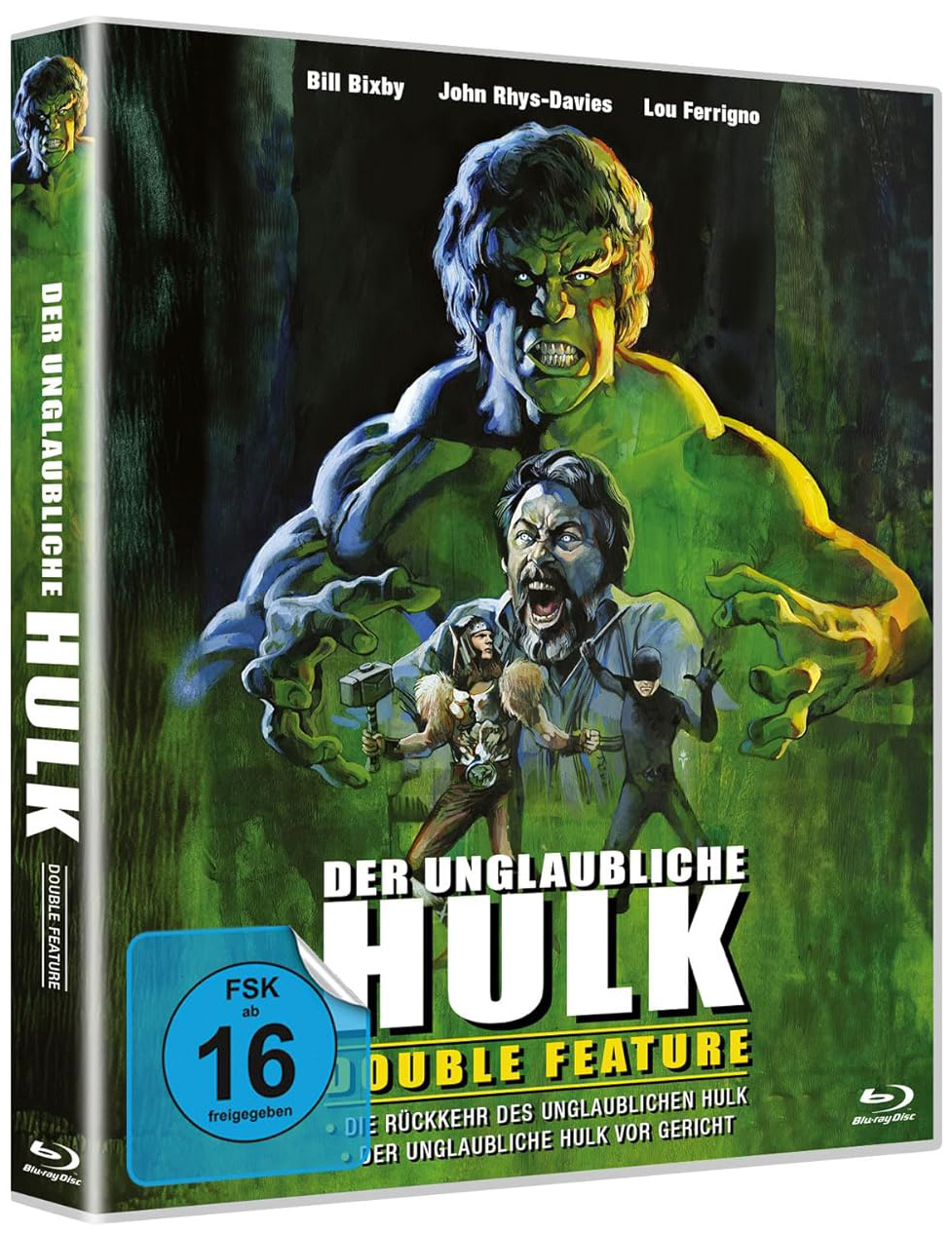 Der unglaubliche Hulk - Double Feature (Blu-Ray) - Cover A