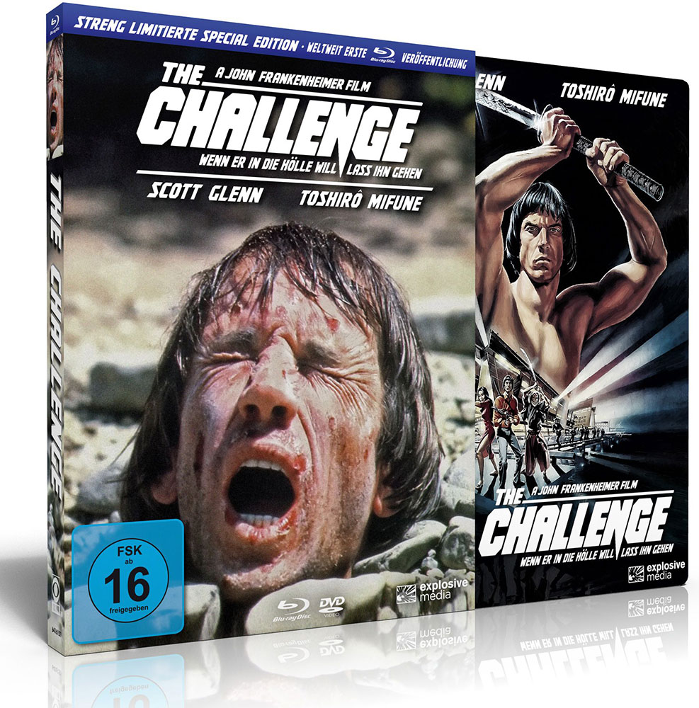 The Challenge (Wenn er in die Hölle will, lass ihn gehen) (Blu-Ray+DVD) - Limited Digipack Edition - Uncut The Challenge (Wenn er in die Hölle will, lass ihn gehen) (Blu-Ray+DVD) - Limited Digipack Edition - Uncut