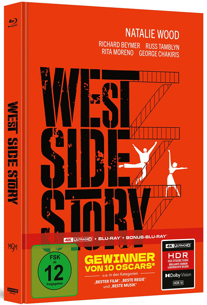 West Side Story (4K UHD+Blu-Ray) - Mediabook - Limited Edition
