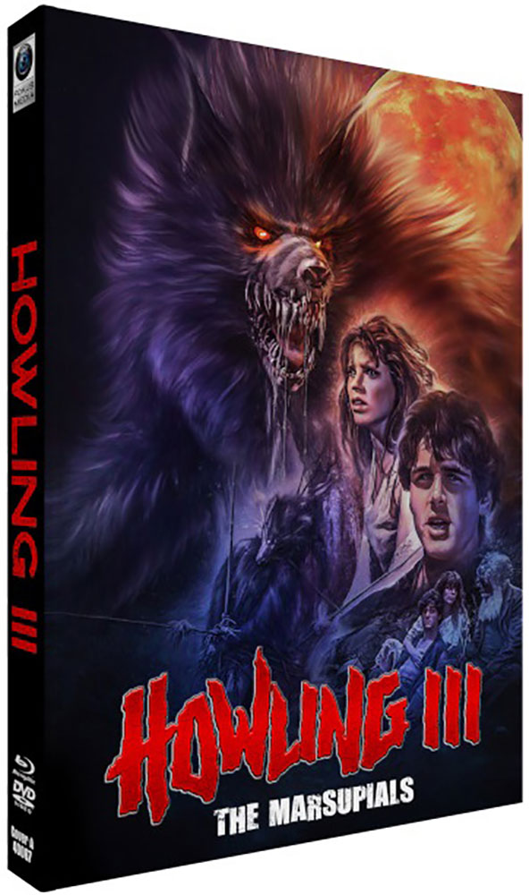 Howling 3 - The Marsupials - Cover A - Mediabook (Blu-Ray+DVD) - Limited 333 Edition