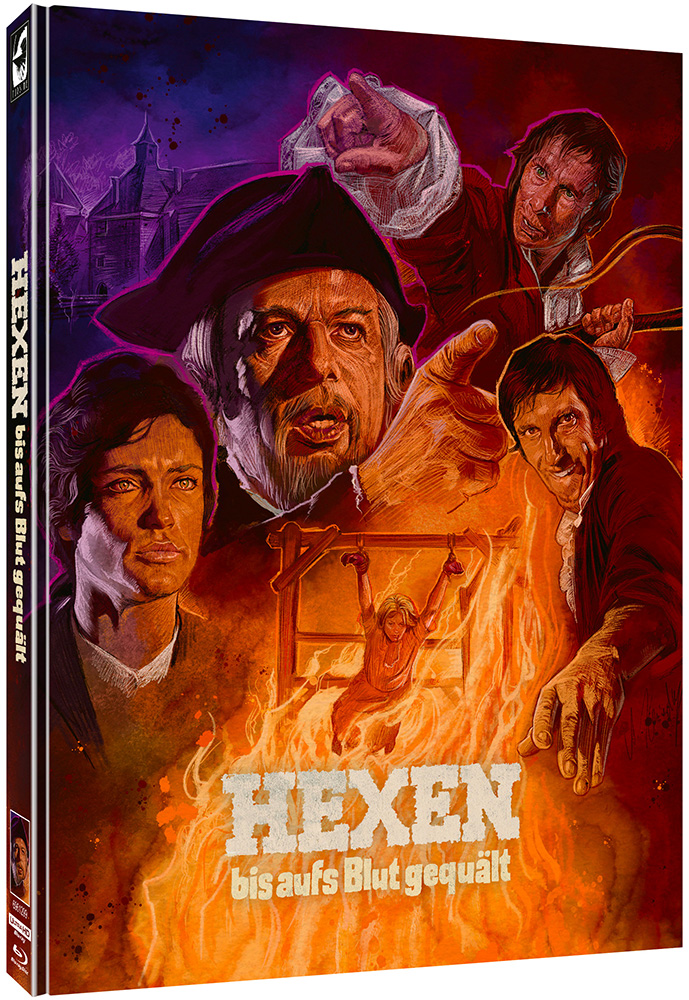 Hexen bis aufs Blut gequält (4K UHD+3Blu-Rays) - Cover A - Mediabook - Limited 666 Edition