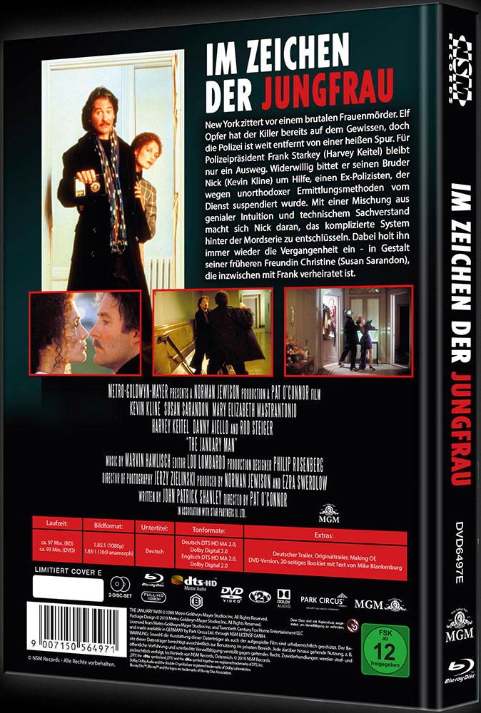 Im Zeichen der Jungfrau (Blu-Ray+DVD) - Cover E - Mediabook - Limited 111 Edition - Uncut