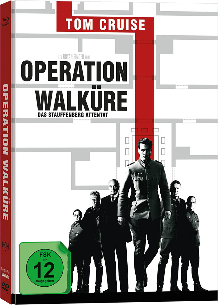 Operation Walküre - Das Stauffenberg Attentat (2Blu-Ray+DVD) (3Discs) - Limited Mediabook Edition Operation Walküre - Das Stauffenberg Attentat (2Blu-Ray+DVD) (3Discs) - Limited Mediabook Edition