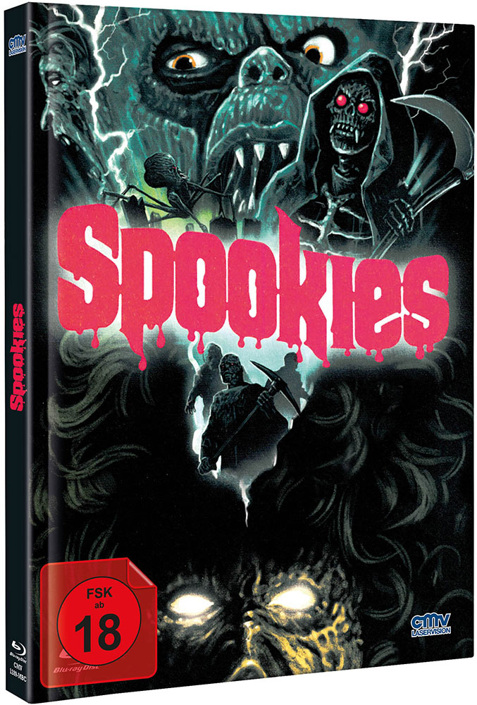 Spookies - Die Killermonster (Blu-Ray+DVD) - Cover C - Mediabook - Limited Edition Spookies - Die Killermonster (Blu-Ray+DVD) - Cover C - Mediabook - Limited Edition