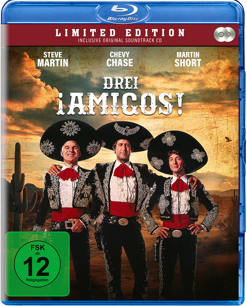 Drei Amigos! (Blu-Ray+CD) - Limited Edition