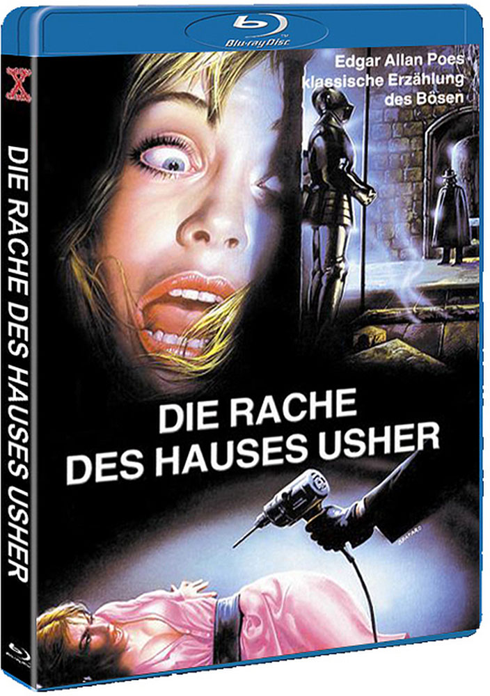 Die Rache des Hauses Usher (Blu-Ray) - Uncut - Limited 100 Edition