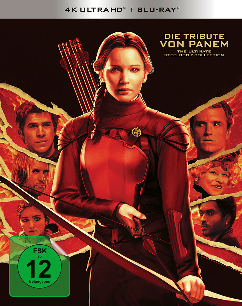 Die Tribute von Panem (4K UHD+Blu-Ray) (8Discs) - 10th Anniversary Steelbook Collection