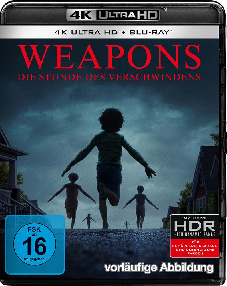 Weapons - Die Stunde des Verschwindens (4K-UHD+Blu-ray) Weapons - Die Stunde des Verschwindens (4K-UHD+Blu-ray)