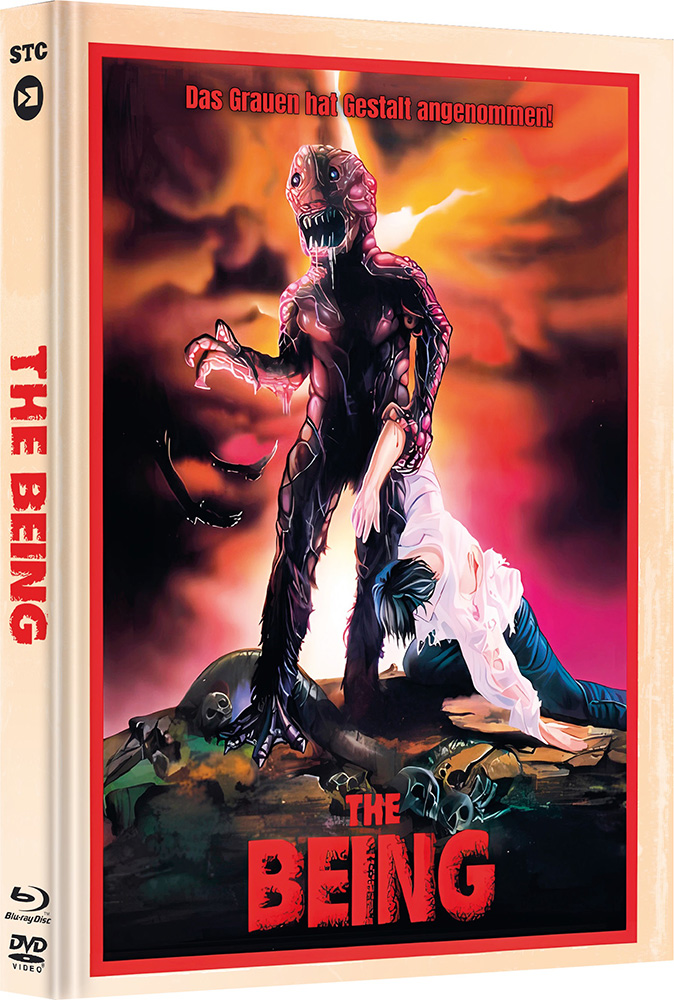 The Being - Cover A - Mediabook (Blu-Ray+DVD) - Limited 222 Edition The Being - Cover A - Mediabook (Blu-Ray+DVD) - Limited 222 Edition