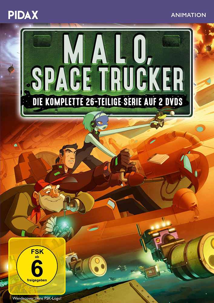 Malo, Space Trucker - Die komplette Serie (2DVD) Malo, Space Trucker - Die komplette Serie (2DVD)