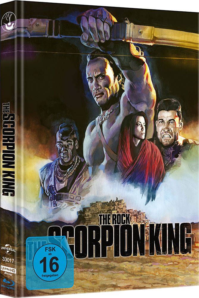 The Scorpion King - Cover A - Mediabook (4K UHD+Blu-Ray) - Limited 555 Edition