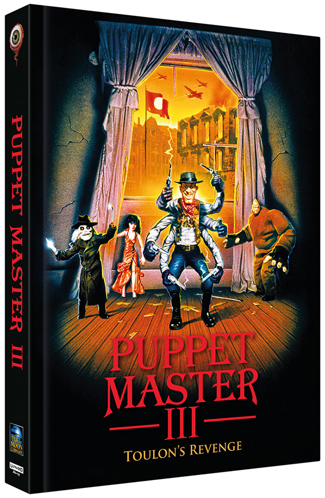Puppet Master 3 - Toulons Rache - Cover B - Mediabook (4K UHD+Blu-Ray) - Limited 333 Edition
