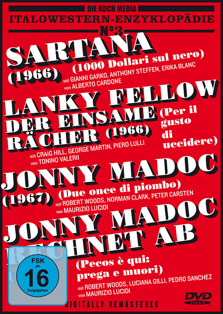 Italowestern-Enzyklopädie No. 3 (4DVD) Italowestern-Enzyklopädie No. 3 (4DVD)