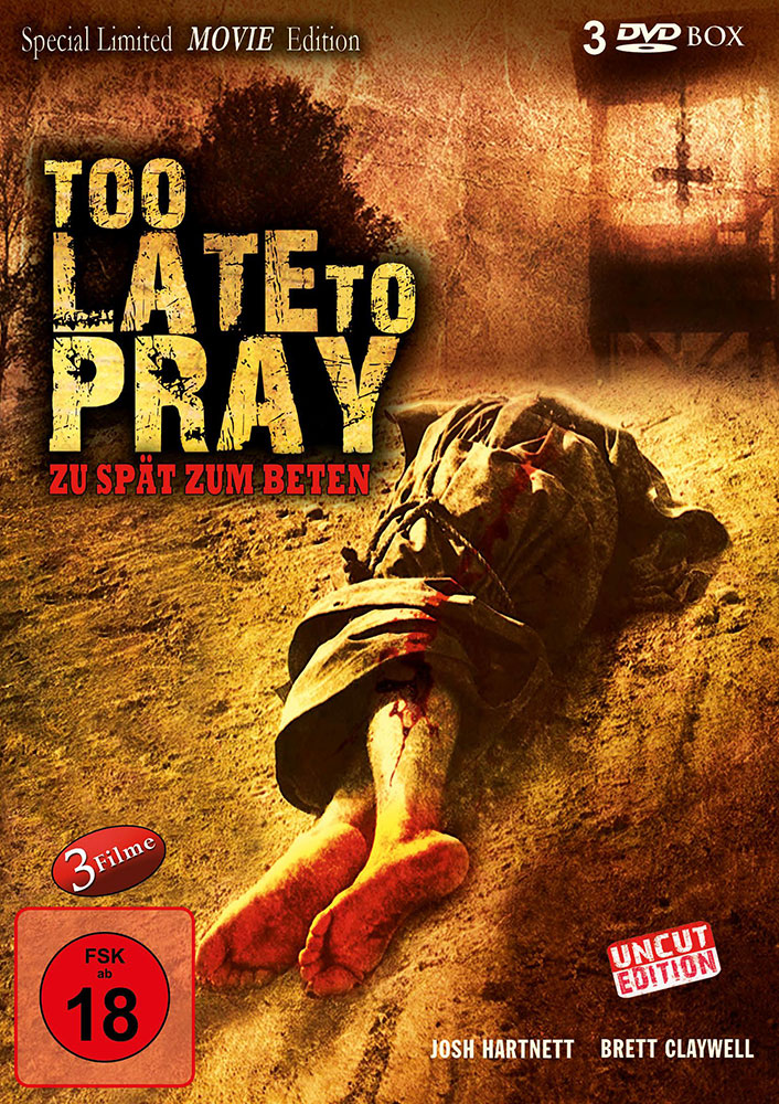 Too Late To Pray (3 Filme) (3DVD) - Uncut