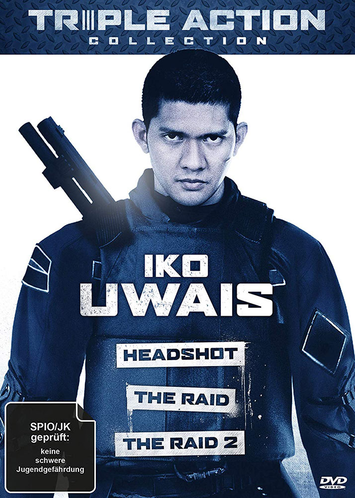 Iko Uwais Triple Action Collection (3DVD) - Uncut
